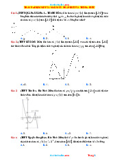 50 Câu Trắc Nghiệm Min Max lớp 12 Mức Thông Hiểu Giải Chi Tiết