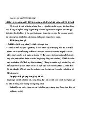 Ghi chú bài học môn Dẫn luận ngôn ngữ | Đại Học Hà Nội