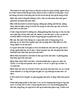 Các khái niệm học phần Lý luận chung