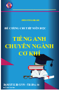 Đề cương Môn Anh văn chuyên ngành cơ khí | Đại học Sư phạm Kỹ thuật Thành phố Hồ Chí Minh