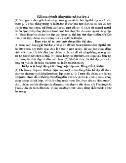 Kể lại một hoạt động ở trường hoặc lớp em: Đồng diễn thể dục | Tập làm văn lớp 2 | Kết nối tri thức