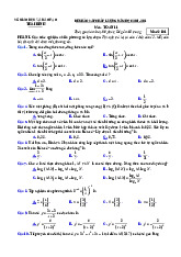 Đề khảo sát chất lượng Toán 11 năm 2023 – 2024 sở GD&ĐT Thái Bình