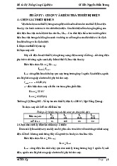 Đồ án hệ thống cung cấp điện | Đại học Thái Nguyên