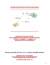 Luyện kỹ năng Toán 10 trắc nghiệm hệ thức lượng tam giác thường