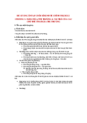 Đề cương ôn tập Kinh tế chính trị 2021 | Trừng đại học Bách Khoa Hà Nội