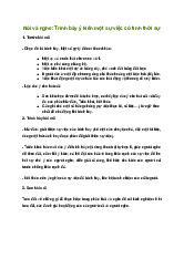 Soạn bài Trình bày ý kiến một sự việc có tính thời sự sách Kết nối tri thức | Ngữ văn 9