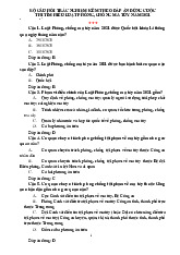 BỘ CÂU HỎI TRẮC NGHIỆM KÈM THEO ĐÁP ÁN ĐÚNG CUỘC THI TÌM HIỂU LUẬT PHÒNG, CHỐNG MA TÚY