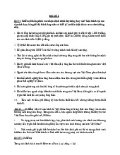 Đề thi thử số 1 - Môn Kinh tế vĩ mô - Đại Học Kinh Tế - Đại học Đà Nẵng