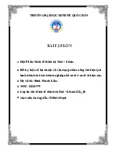 Kinh tế Triết - Kinh tế Chính trị Mác-Lê Nin (KTCT01) | Đại học kinh tế quốc dân NEU