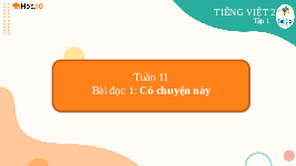 Giáo án điện tử Tiếng việt 2 Bài 11 Cánh diều: Học chăm, học giỏi - Chia sẻ và đọc: Có chuyện này