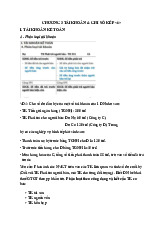 Chương 3 Tài khoản và ghi sổ kép 6 môn Nguyên lý kế toán   | Học viện Nông nghiệp Việt Nam