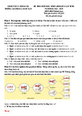 50 Đề Thi Học Sinh Giỏi KHTN 9 Phân Môn Sinh Học 2024-2025 Có Đáp Án