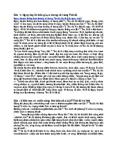 Các câu hỏi lịch sử về Thủ đô Hà Nội (KHTN-Đại học Quốc Gia Hà Nội)