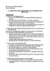 Bài tập tình huống cá nhân môn Khởi nghiệp | Đại học Đồng Tháp