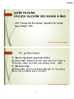 BG QT Bán & Chăm Sóc KH - Chương 3: Quản Trị Lực Lượng Bán | Đại học Điện lực