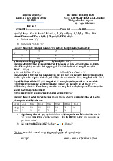 ĐỀ XSTK_Đại học kinh tế- kỹ thuật công nghiệp