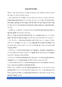 Soạn bài: Xe đêm Ngữ Văn 8 | Kết nối tri thức