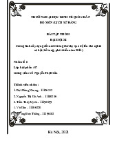 Cương lĩnh Xây dựng Đất nước qua Đại hội XI | Môn Lịch sử Đảng Cộng Sản Việt Nam - Đại học Kinh Tế Quốc Dân