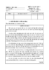 Đề ôn tập hè lớp 3 lên lớp 4 môn Tiếng Việt sách Cánh Diều - Đề 7