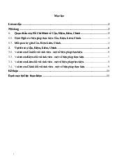 Summary môn Tư tưởng Hồ Chí Minh | Trường đại học kinh doanh và công nghệ Hà Nội