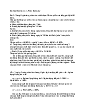 Bài tập Môn Triết học Mác - Lênin - Phần thặng dư | Trường Đại học Khoa học Xã hội và Nhân Văn