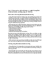 Hoàn cảnh ra đời, nội dung và ý nghĩa Cương lĩnh Chính trị đầu tiên của Đảng cộng sản Việt Nam | Câu hỏi ôn tập Lịch sử đảng