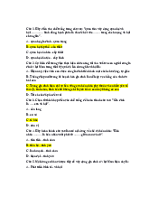 Đề ôn thi kinh tế quốc tế | Trường đại học Lao động - Xã hội