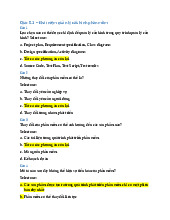 TOP câu hỏi trắc nghiệm về Quản lý Cấu Hình Phần Mềm Môn Kỹ thuật phần mềm | Đại học Bách Khoa Hà Nội