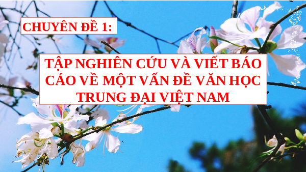 Chuyên đề 1 Phần 2 | Bài giảng PowerPoint Ngữ Văn 11 | Kết nối tri thức
