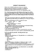 Tài liệu bài 7 hóa sinh | Đại học Dược Hà Nội