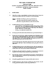 Tiêu chuẩn Thiết Kế Cấp Nước - Mạng Lưới & Công Trình | Mạng lưới cấp nước | Đại học Nông Lâm Thành phố Hồ Chí Minh