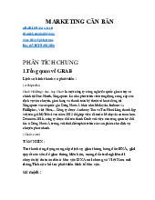 Phân tích chiến lược marketing của Grab trong 10 năm hoạt động | Đại học Văn Lang