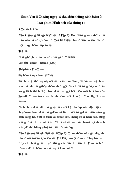 Soạn bài Choáng ngợp và đau đớn những cảnh báo từ loạt phim Hành tinh của chúng ta  | Ngữ văn 8 sách Kết nối tri thức