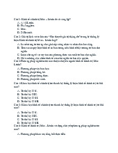 TOP 30 câu hỏi trắc nghiệm ôn tập môn Kinh tế chính trị Mác - Lênin | Trường Đại học Phenikaa