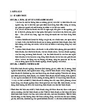 Kết luận về Văn hóa kinh doanh | Môn Văn hóa kinh doanh và khởi nghiệp - Đại học Bách Khoa Hà Nội