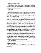 Khóa luận về quy trình giao nhận hàng hóa xuất khẩu bằng Container | Khoá luận tốt nghiệp | Đại học Quản lý và Công nghệ Hải Phòng