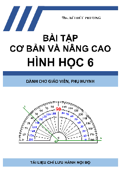 Bài tập cơ bản và nâng cao Hình học 6 – Bùi Đức Phương