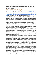 Quy trình xử lý lấn chiếm đất công và mức xử phạt vi phạm?