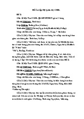 Đề ôn tập Hệ quản trị môn Cơ sở dữ liệu | Trường Đại học sư phạm Hà Nội