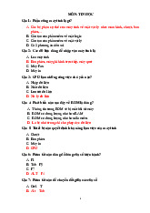 Top 30 câu hỏi trắc nghiệm có đáp án môn Tin học đại cương - Học Viện Kỹ Thuật Mật Mã