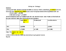 Bài tập ôn tập chương 6  | Chuẩn mực báo cáo tài chính quốc tế | Trường Đại học Công nghiệp TP.HCM