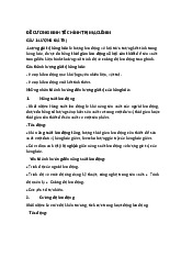 Tóm tắt và phân tích đề cương môn Kinh tế chính trị | Trường Đại Học Tây Nguyên