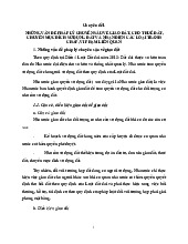 Những vấn đề pháp lý chuyên sâu về giao đất, cho thuê đất, Chuyển mục đích sử dụng đất và nhận diện các loại tranh Chấp, vi phạm liên quan môn Luật kinh tế | Trường đại học Mở Hà Nội