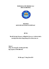 Tìm hiểu hội nghị Giơ-ne-vơ và Hiệp định Giơ-ne-vơ về chấm dứt chiến tranh lập lại hòa bình ở Đông Dương (1954) | Bài thảo luận Lịch sử đảng