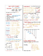Final Exam Notes on Time Value of Money and Depreciation | Môn Engineering Economy - Trường Đại học Quốc tế, Đại học Quốc gia Thành phố Hồ Chí Minh