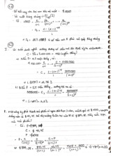 Bài Tập Lý Thuyết Tài Chính Tiền Tệ | Trường Đại học Kinh Tế - Luật