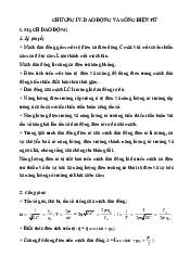 Hệ thống công thức Vật Lý 12 -Chương 4: Dao động và sóng điện từ