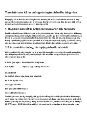 Thực hiện cam kết tu dưỡng rèn luyện phấn đấu hằng năm