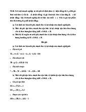 Phân Tích Chi Phí, Doanh Thu và Lợi Nhuận Doanh Nghiệp (VI.10) Môn Toán Kinh Tế |Trường Đại học Kinh Tế - Luật, Đại học Quốc gia Thành phố Hồ Chí Minh