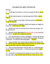Câu hỏi Trắc nghiệm ôn tập môn chủ nghĩa xã hội khoa học | Học viện Nông nghiệp Việt Nam